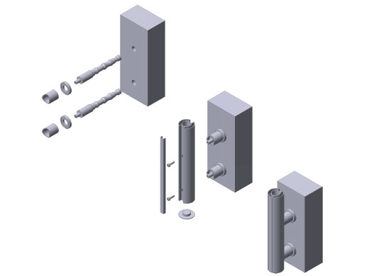 SM02008 - Fijacion columna exterior O40