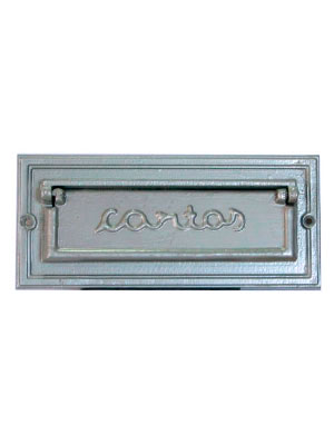 Frontal buzon aluminio 