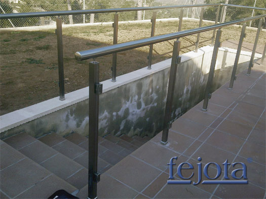 Barandillas Inox para terraza y jardin