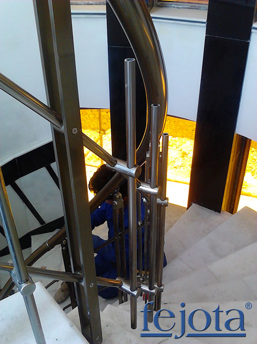 Barandillas de escalera interior sistema brico kit