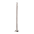 SM06004 - Columna barandilla aluminio inox