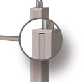 SM07010 - Perfil tapa columna cuadrada aluminio inox