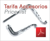 Tarifa de Accesorios de Aluminio